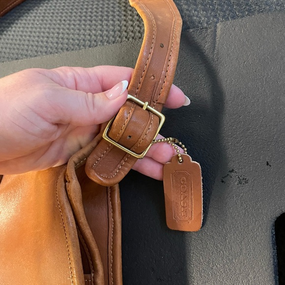 Vintage Coach leather briefcase cognac brown - Picture 12 of 12